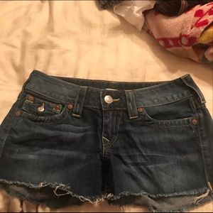 True Religion shorts, style: Kiera
